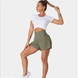 Halara Athletic Shorts in Moss Green